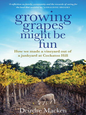 cover image of Growing Grapes Might be Fun